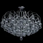 Люстра на штанге MW-Light Жемчуг 232017608 Цвет арматуры хром Цвет плафонов прозрачный от ImperiumLoft
