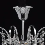 Люстра на штанге MW-Light Жемчуг 232017608 Цвет арматуры хром Цвет плафонов прозрачный от ImperiumLoft