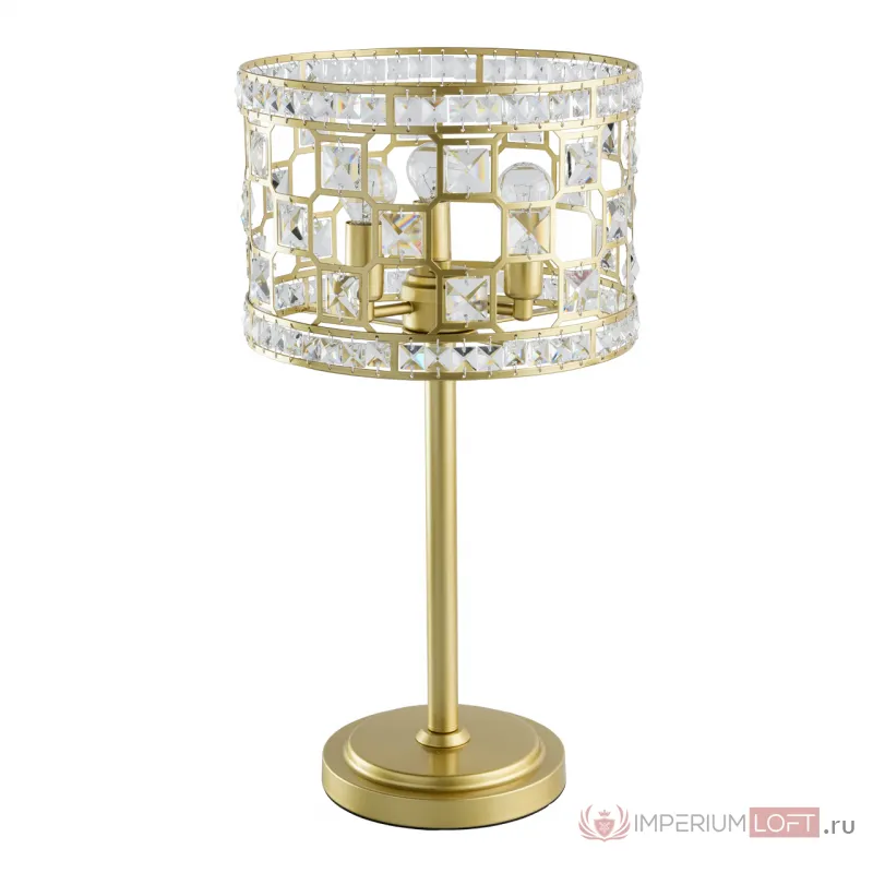 Настольная лампа декоративная MW-Light Монарх 121031703 Цвет арматуры золото Цвет плафонов золото от ImperiumLoft