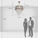 Люстра подвесная De City Бриз 111016206 от ImperiumLoft