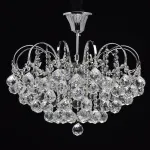 Люстра на штанге MW-Light Жемчуг 232017608 Цвет арматуры хром Цвет плафонов прозрачный от ImperiumLoft