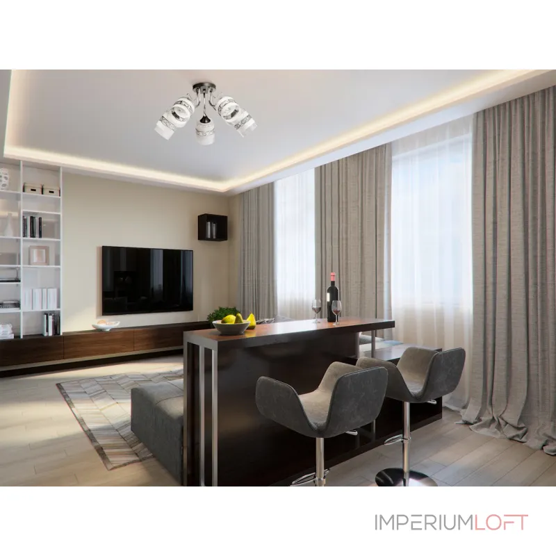 Потолочная люстра De City Олимпия 106010705 Потолочная люстра De City Олимпия 106010705