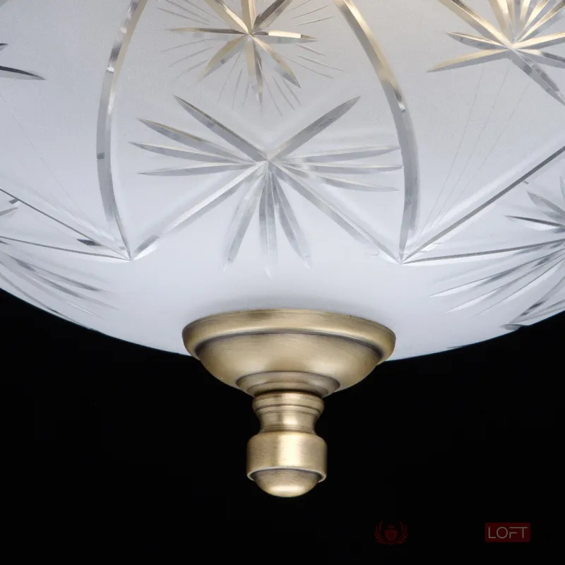 Светильник на штанге MW-Light Афродита 2 317011603 Цвет арматуры бронза Цвет плафонов прозрачный от ImperiumLoft