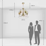 Люстра подвесная MW-Light Amanda 481014405 от ImperiumLoft