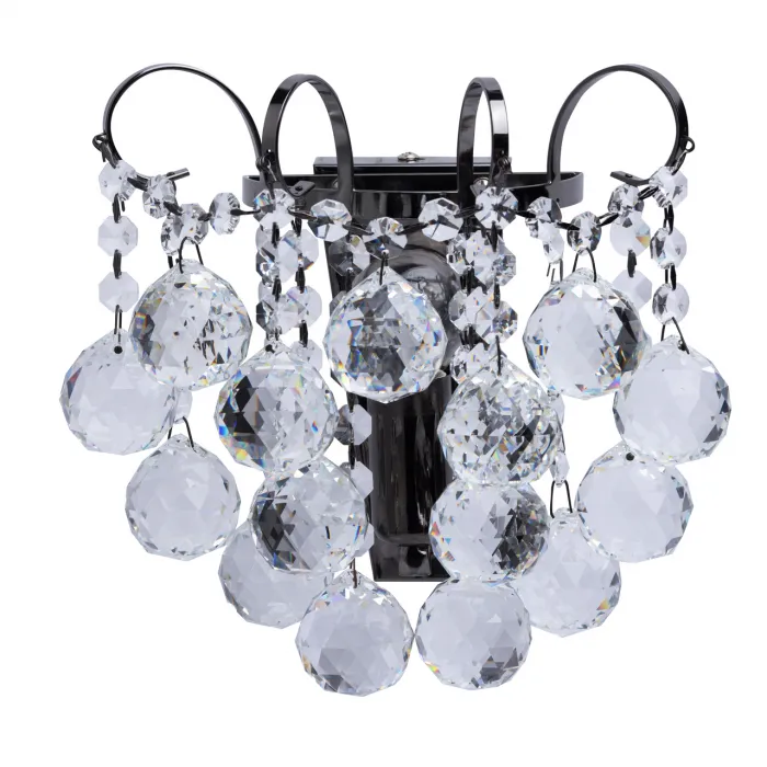 Бра MW-Light Жемчуг 9 232027901 Цвет арматуры никель Цвет плафонов прозрачный от ImperiumLoft