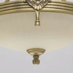 Подвесной светильник MW-Light Афродита 1 317010303 Цвет арматуры бронза Цвет плафонов кремовый от ImperiumLoft