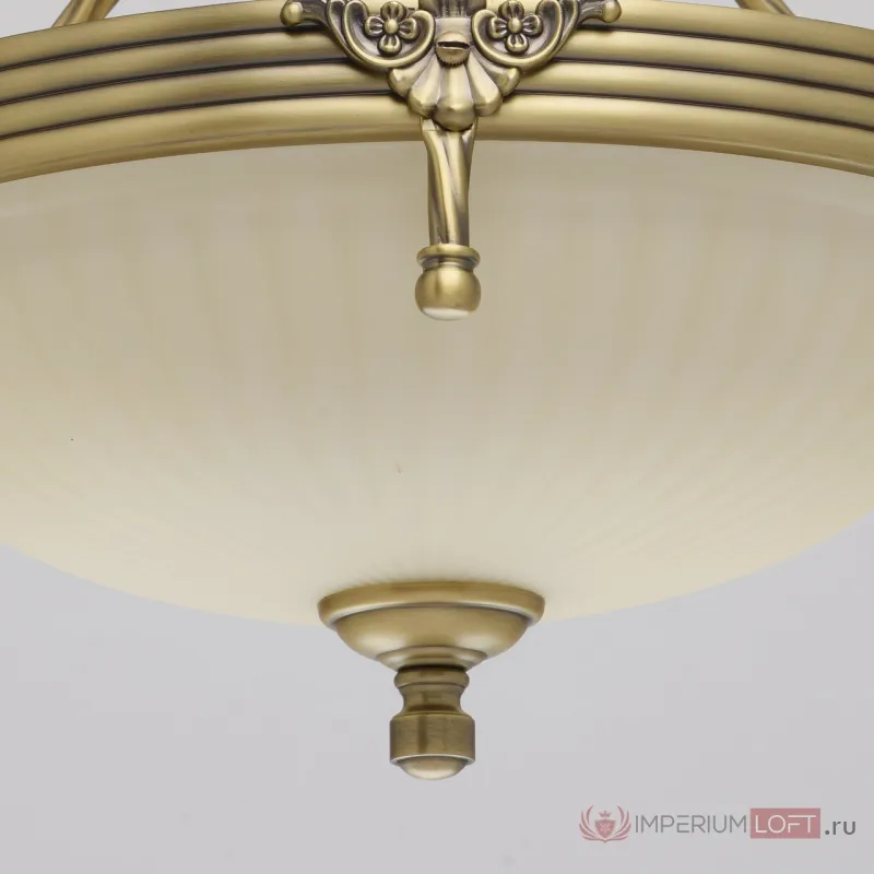Подвесной светильник MW-Light Афродита 1 317010303 Цвет арматуры бронза Цвет плафонов кремовый от ImperiumLoft
