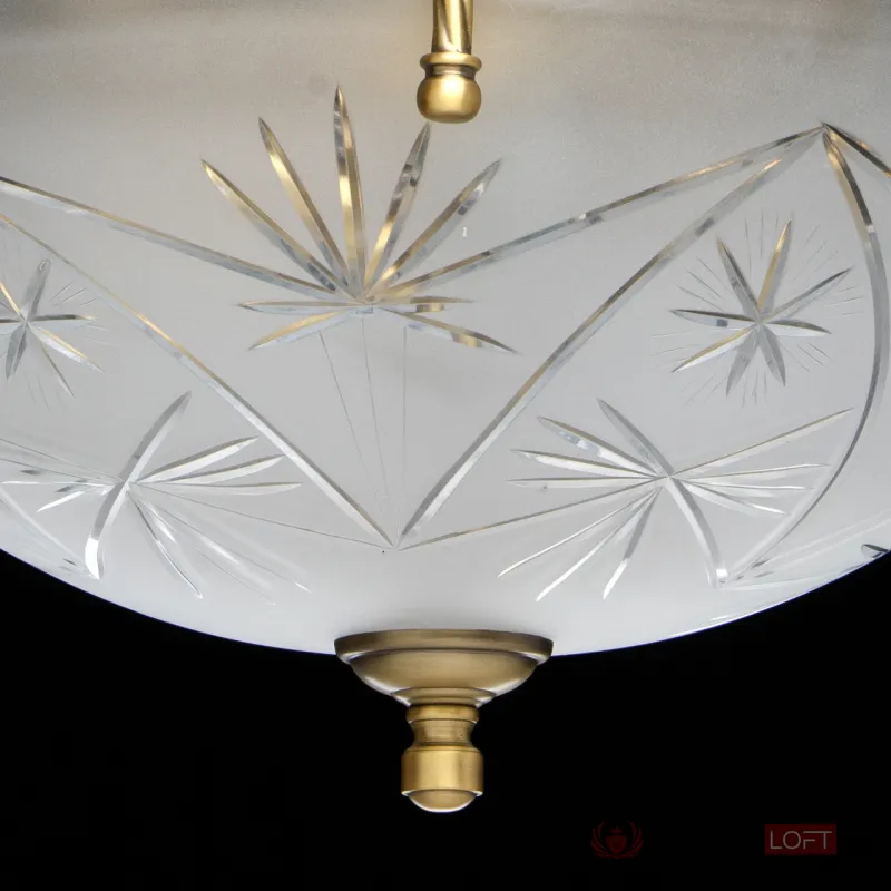 Подвесная люстра MW-Light Афродита 2 317011708 Цвет арматуры бронза Цвет плафонов прозрачный от ImperiumLoft