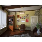Подвесной светильник MW-Light Афродита 1 317010303 Цвет арматуры бронза Цвет плафонов кремовый от ImperiumLoft