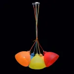 Подвесной светильник MW-Light Улыбка 365014505 Цвет арматуры желтый Цвет плафонов желтый от ImperiumLoft