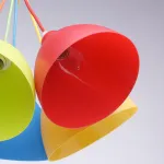 Подвесной светильник MW-Light Улыбка 365014505 Цвет арматуры желтый Цвет плафонов желтый от ImperiumLoft