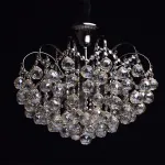 Люстра на штанге MW-Light Жемчуг 232017706 Цвет арматуры никель Цвет плафонов серый от ImperiumLoft