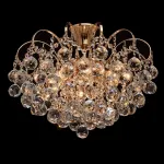 Подвесная люстра MW-Light Жемчуг 9 232016406 Цвет арматуры золото Цвет плафонов прозрачный от ImperiumLoft