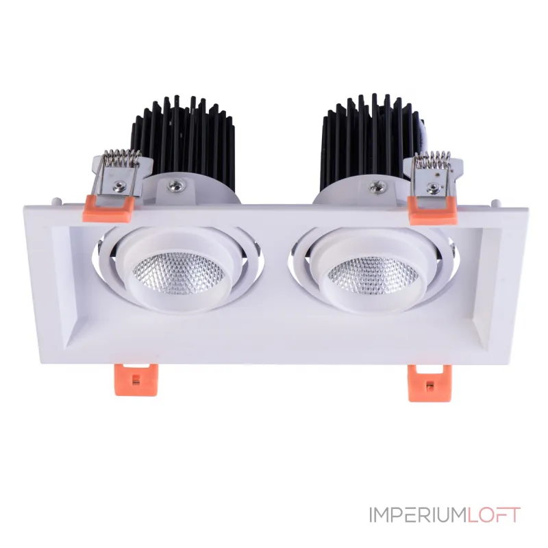 Встраиваемый светильник DeMarkt Круз 637016202 от ImperiumLoft