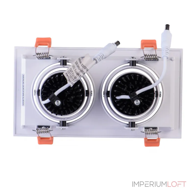 Встраиваемый светильник DeMarkt Круз 637016202 от ImperiumLoft