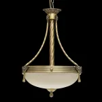 Подвесной светильник MW-Light Афродита 1 317010303 Цвет арматуры бронза Цвет плафонов кремовый от ImperiumLoft