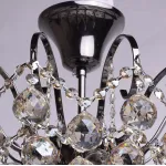 Люстра на штанге MW-Light Жемчуг 232017706 Цвет арматуры никель Цвет плафонов серый от ImperiumLoft