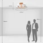 Потолочная люстра MW-Light Аэлита 480012805