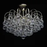Подвесная люстра MW-Light Жемчуг 9 232016406 Цвет арматуры золото Цвет плафонов прозрачный от ImperiumLoft