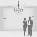 Люстра подвесная MW-Light Palermo 386018408 от ImperiumLoft