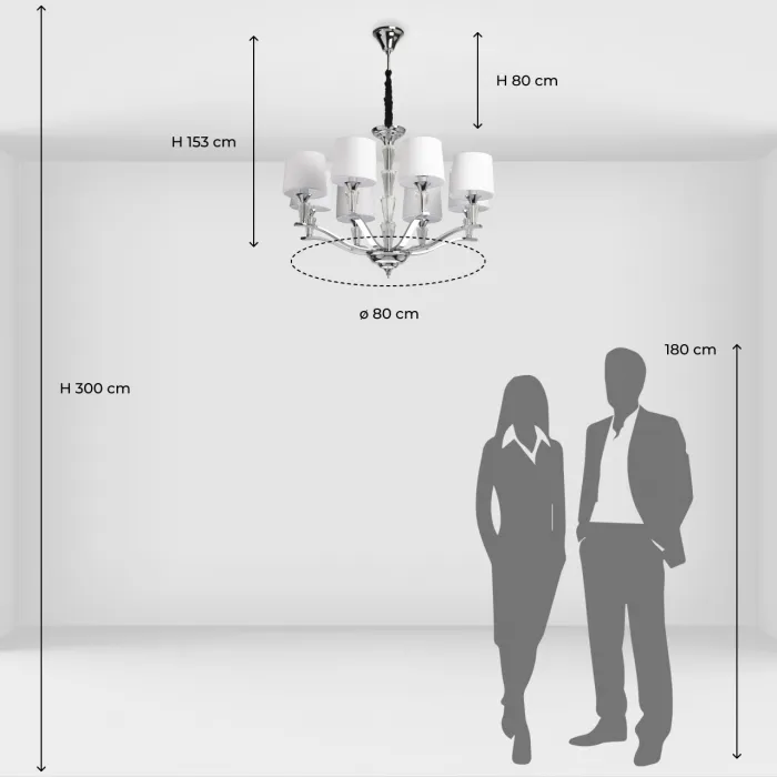 Люстра подвесная MW-Light Palermo 386018408 от ImperiumLoft