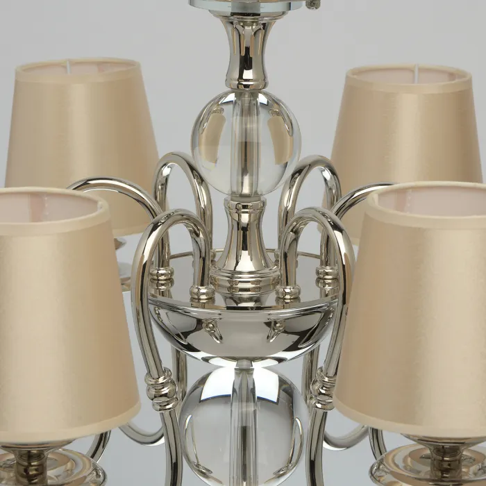 Подвесная люстра MW-Light София 355013806 Цвет арматуры хром Цвет плафонов коричневый от ImperiumLoft