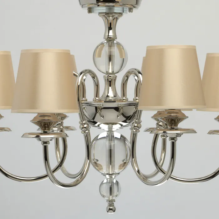Подвесная люстра MW-Light София 355013806 Цвет арматуры хром Цвет плафонов коричневый от ImperiumLoft