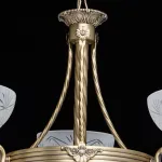 Подвесная люстра MW-Light Афродита 2 317012006 Цвет арматуры бронза Цвет плафонов прозрачный от ImperiumLoft