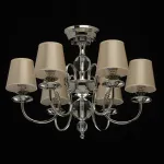 Подвесная люстра MW-Light София 355013806 Цвет арматуры хром Цвет плафонов коричневый от ImperiumLoft