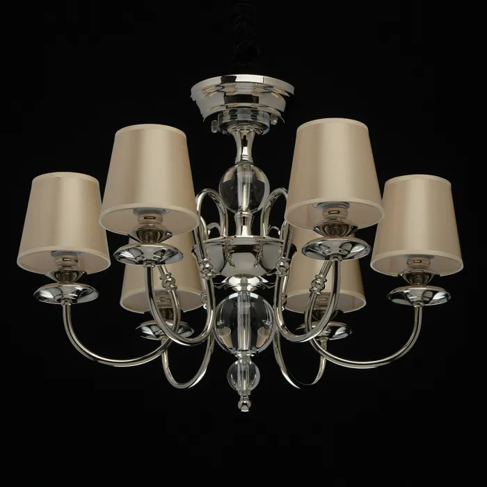 Подвесная люстра MW-Light София 355013806 Цвет арматуры хром Цвет плафонов коричневый от ImperiumLoft