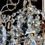 Подвесная люстра DeMarkt City Бриз 30 111011004 Цвет плафонов прозрачный Цвет арматуры золото от ImperiumLoft