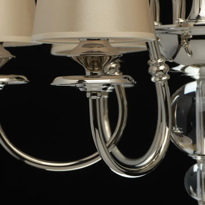 Подвесная люстра MW-Light София 355013806 Цвет арматуры хром Цвет плафонов коричневый от ImperiumLoft