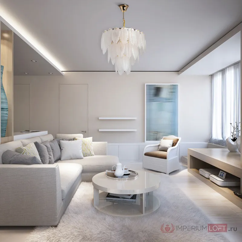 Люстра подвесная De City Бриз 111017009 от ImperiumLoft