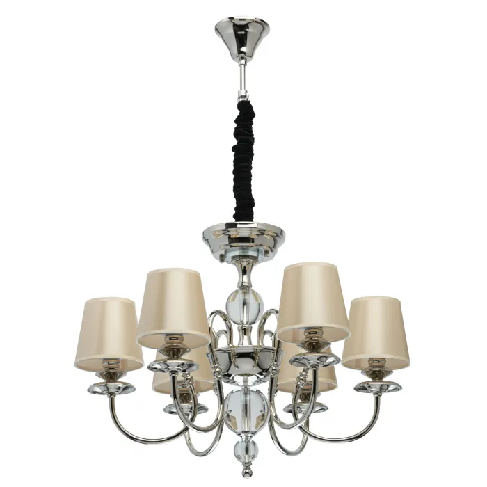 Подвесная люстра MW-Light София 355013806 Цвет арматуры хром Цвет плафонов коричневый от ImperiumLoft