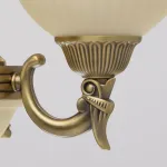 Подвесная люстра MW-Light Афродита 1 317010406 Цвет арматуры бронза Цвет плафонов кремовый от ImperiumLoft