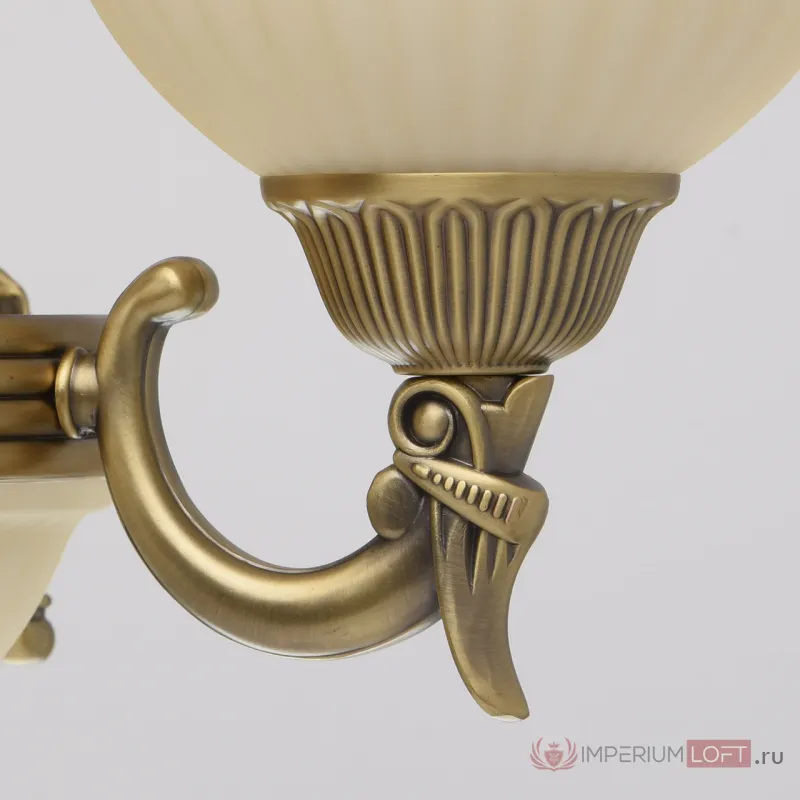 Подвесная люстра MW-Light Афродита 1 317010406 Цвет арматуры бронза Цвет плафонов кремовый от ImperiumLoft