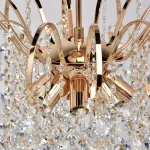 Люстра на штанге MW-Light Жемчуг 9 232016708 Цвет арматуры золото Цвет плафонов прозрачный от ImperiumLoft