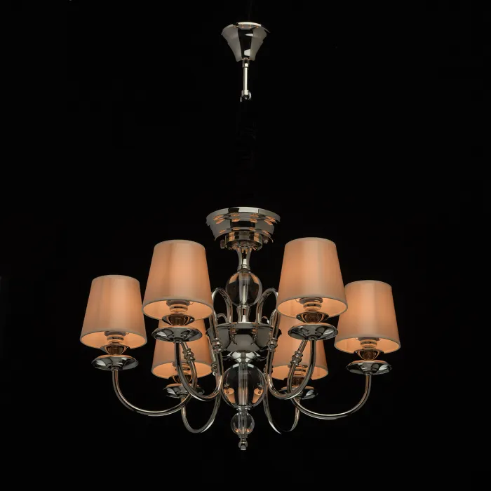 Подвесная люстра MW-Light София 355013806 Цвет арматуры хром Цвет плафонов коричневый от ImperiumLoft