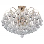 Люстра на штанге MW-Light Жемчуг 9 232016708 Цвет арматуры золото Цвет плафонов прозрачный от ImperiumLoft