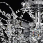 Люстра на штанге DeMarkt Бриз 464017306 Цвет арматуры хром Цвет плафонов прозрачный от ImperiumLoft