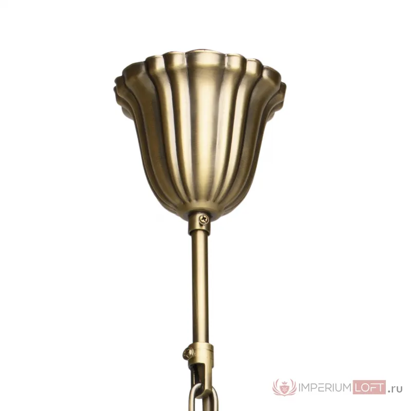 Подвесная люстра MW-Light Афродита 2 317012006 Цвет арматуры бронза Цвет плафонов прозрачный от ImperiumLoft