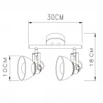 Спот MW-Light Ринген 547020702 Цвет арматуры золото Цвет плафонов золото от ImperiumLoft