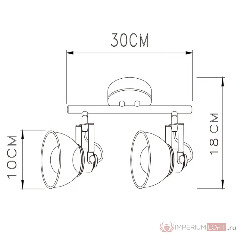 Спот MW-Light Ринген 547020702 Цвет арматуры золото Цвет плафонов золото от ImperiumLoft