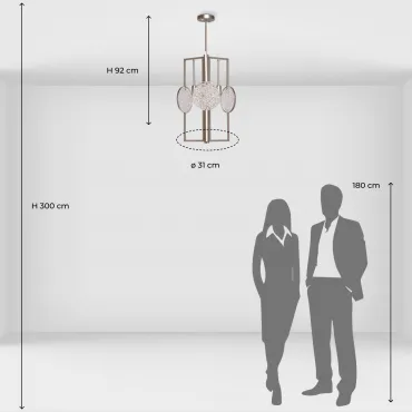 Люстра подвесная MW-Light Илоника 451012803 от ImperiumLoft