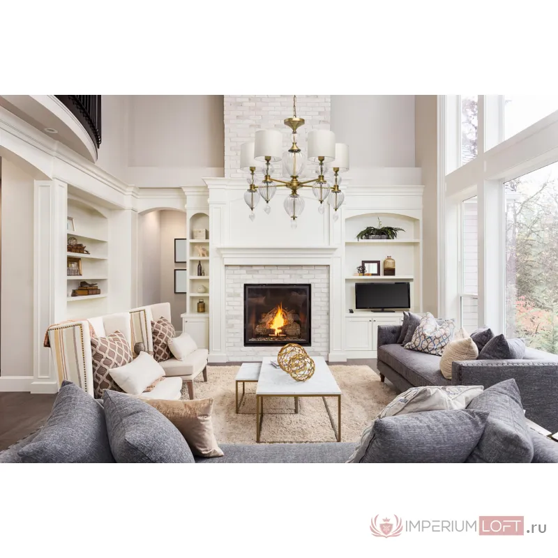 Люстра CHIARO Оделия 619011305 от ImperiumLoft