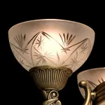 Подвесная люстра MW-Light Афродита 2 317012006 Цвет арматуры бронза Цвет плафонов прозрачный от ImperiumLoft
