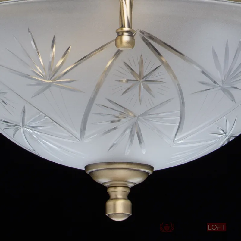 Подвесная люстра MW-Light Афродита 2 317012006 Цвет арматуры бронза Цвет плафонов прозрачный от ImperiumLoft