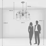 Люстра подвесная De City Бриз 111017706 от ImperiumLoft