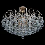 Люстра на штанге MW-Light Жемчуг 9 232016708 Цвет арматуры золото Цвет плафонов прозрачный от ImperiumLoft