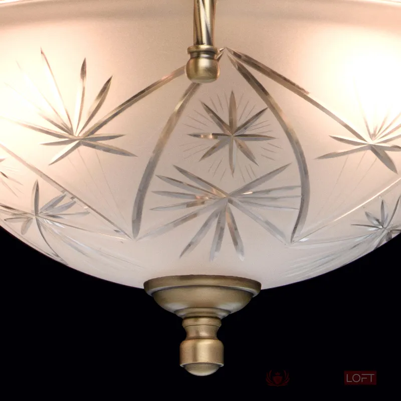 Подвесная люстра MW-Light Афродита 2 317012006 Цвет арматуры бронза Цвет плафонов прозрачный от ImperiumLoft